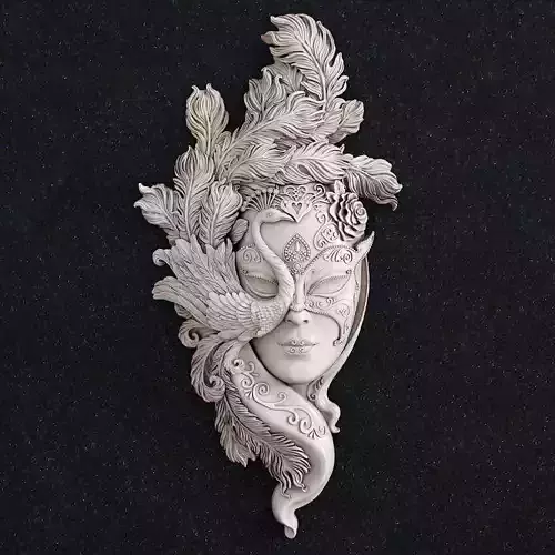 Statue 3d Wall Art