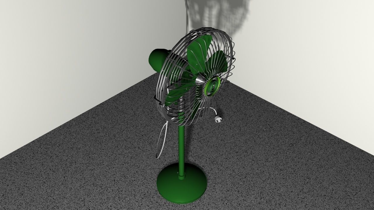 Pad Fan 3D model_5