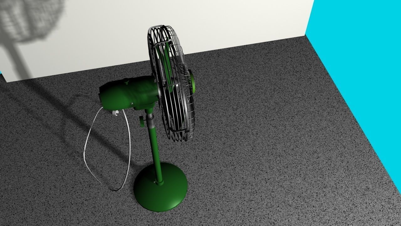 Pad Fan 3D model_6