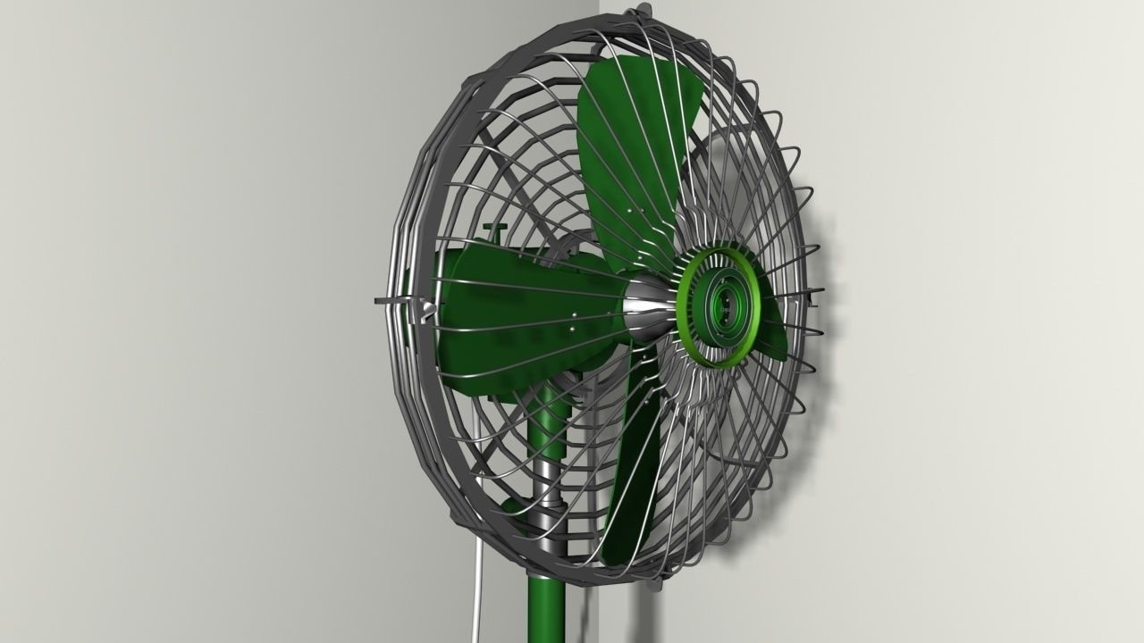 Pad Fan 3D model_3