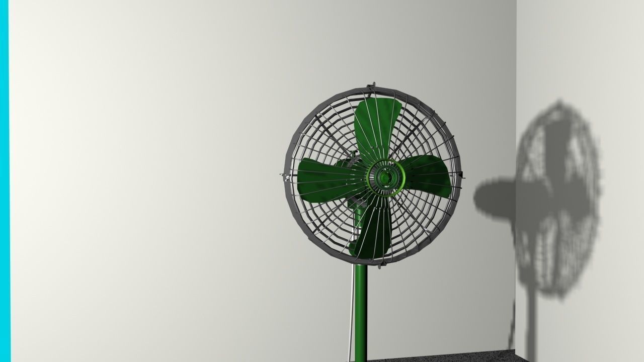 Pad Fan 3D model_4