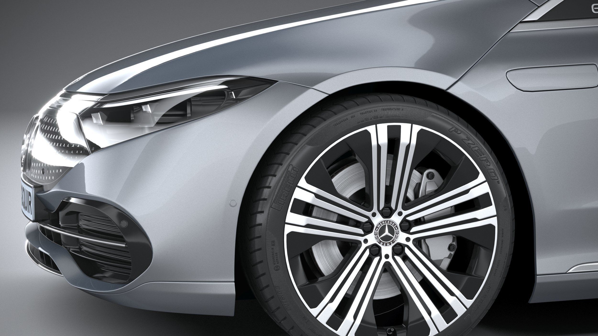 Mercedes-Benz EQS 2021 3D model_3