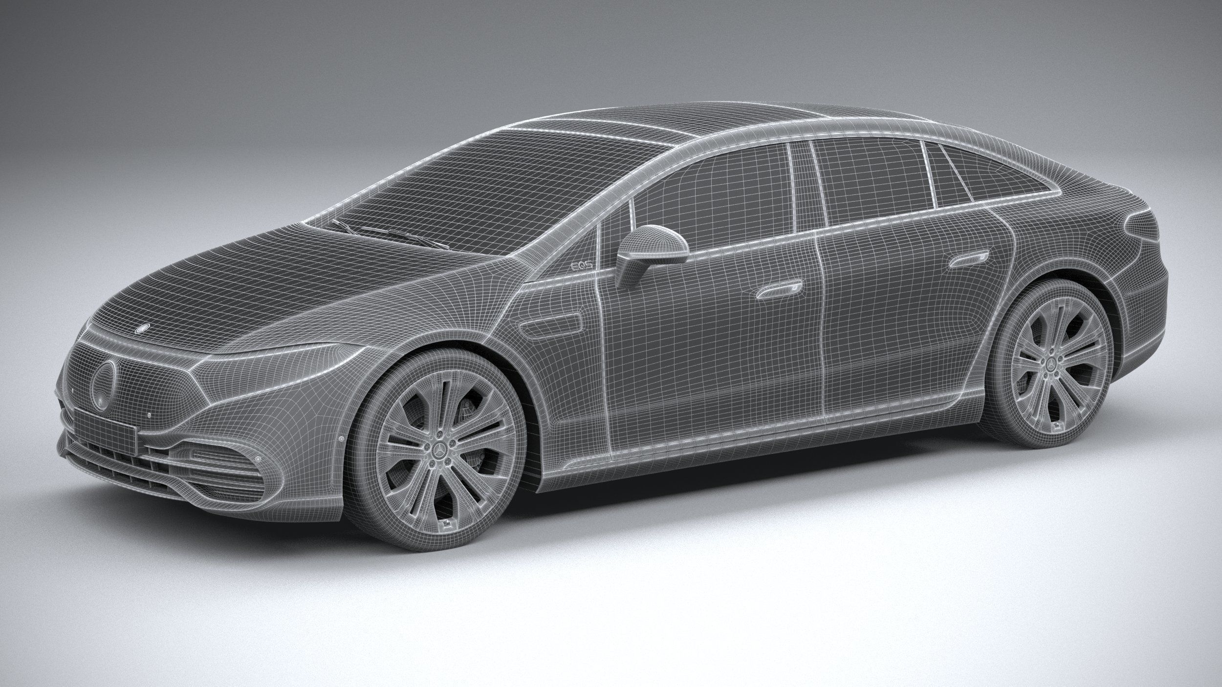 Mercedes-Benz EQS 2021 3D model_26