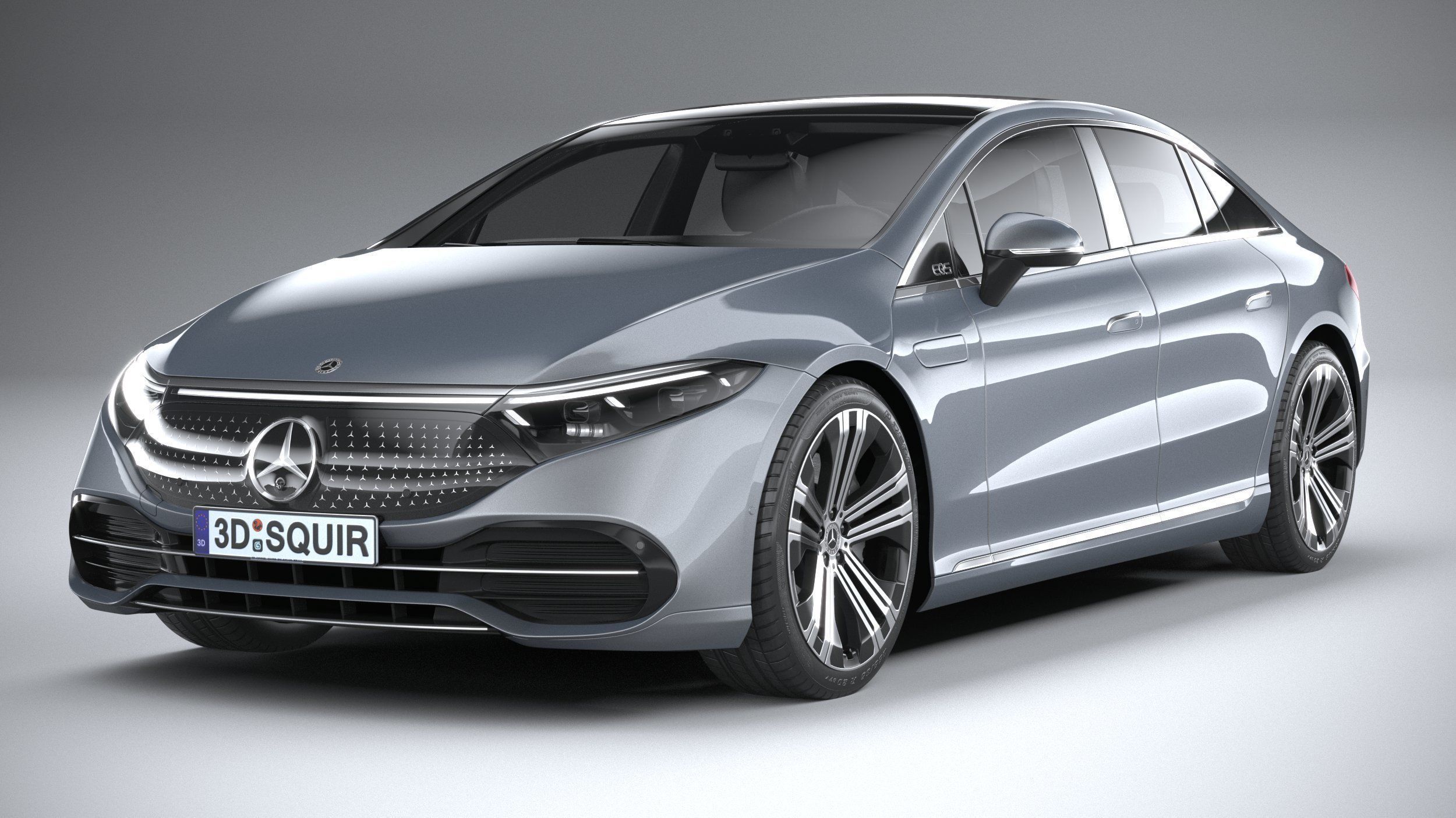 Mercedes-Benz EQS 2021 3D model_2