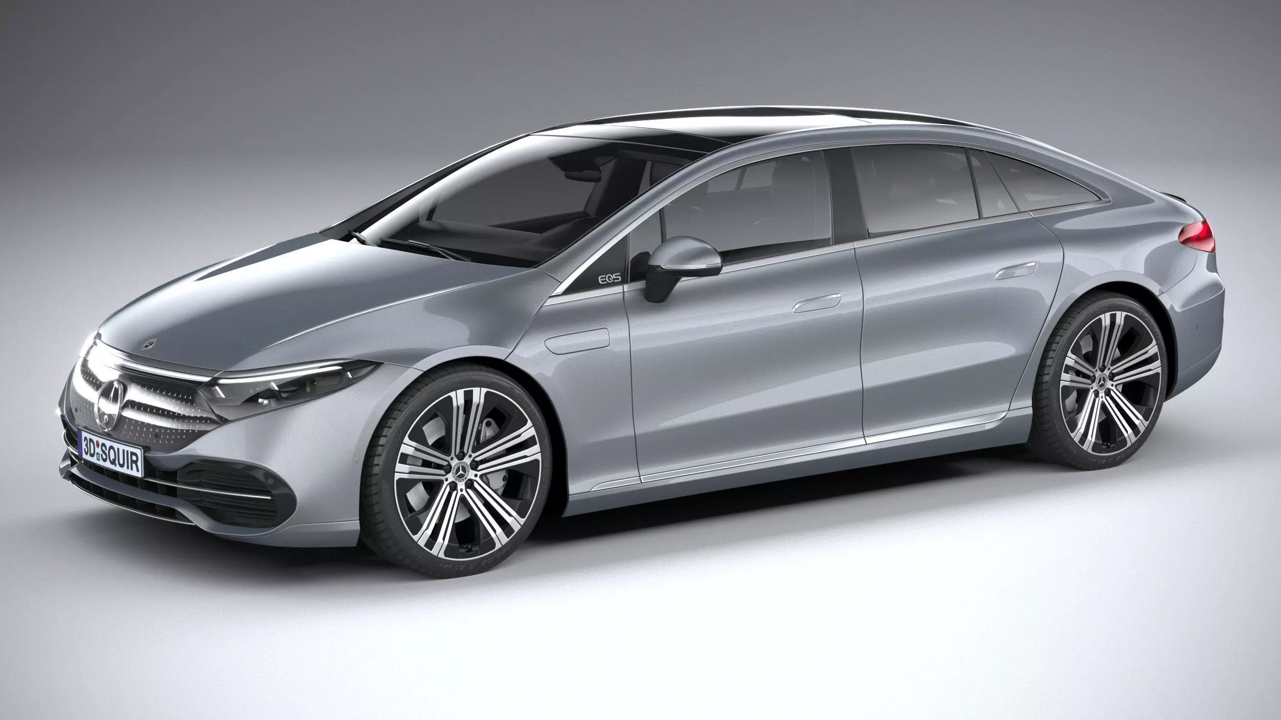 Mercedes-Benz EQS 2021 3D model_0