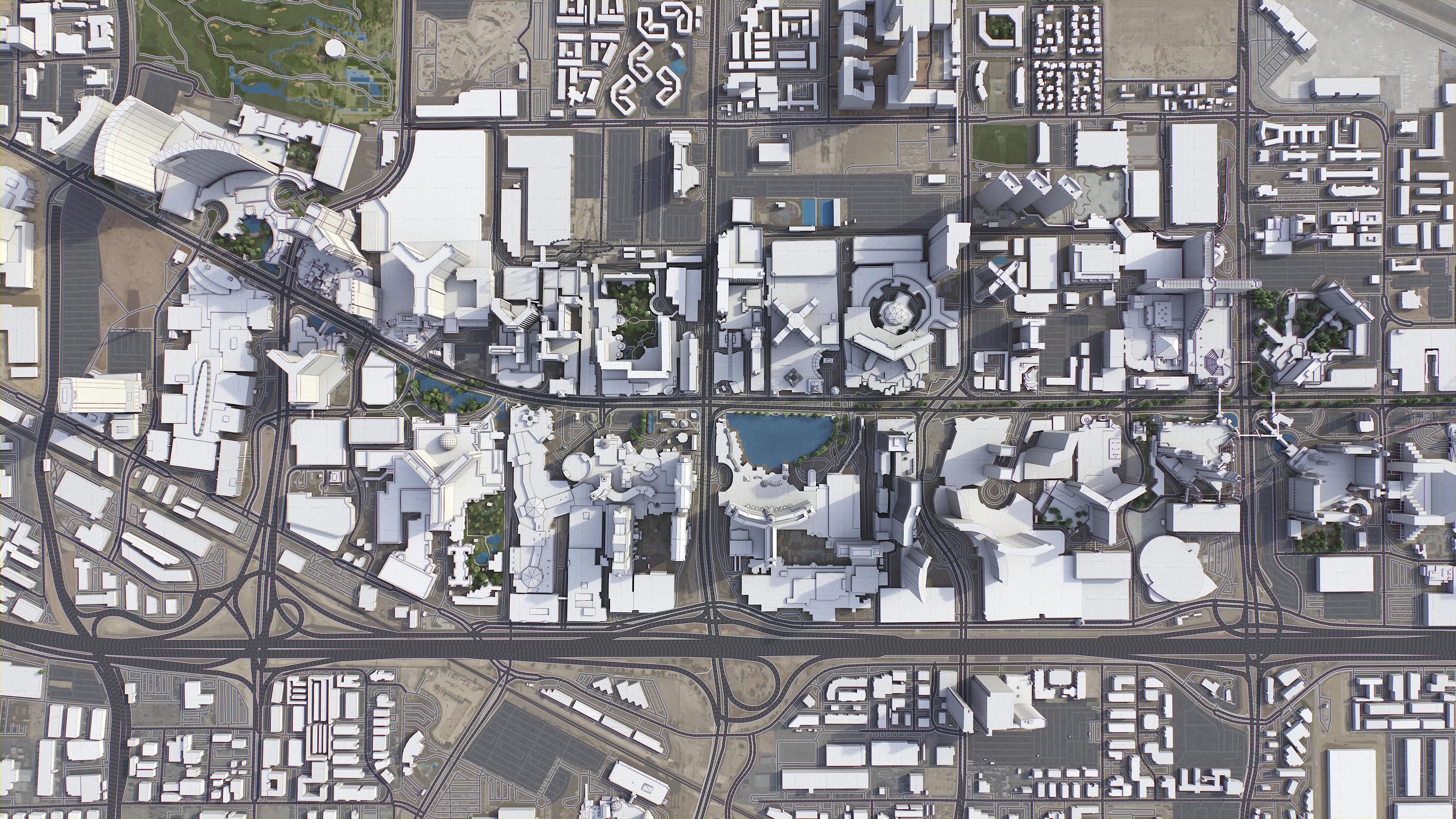 Las Vegas - Strip Low-poly 3D model_22