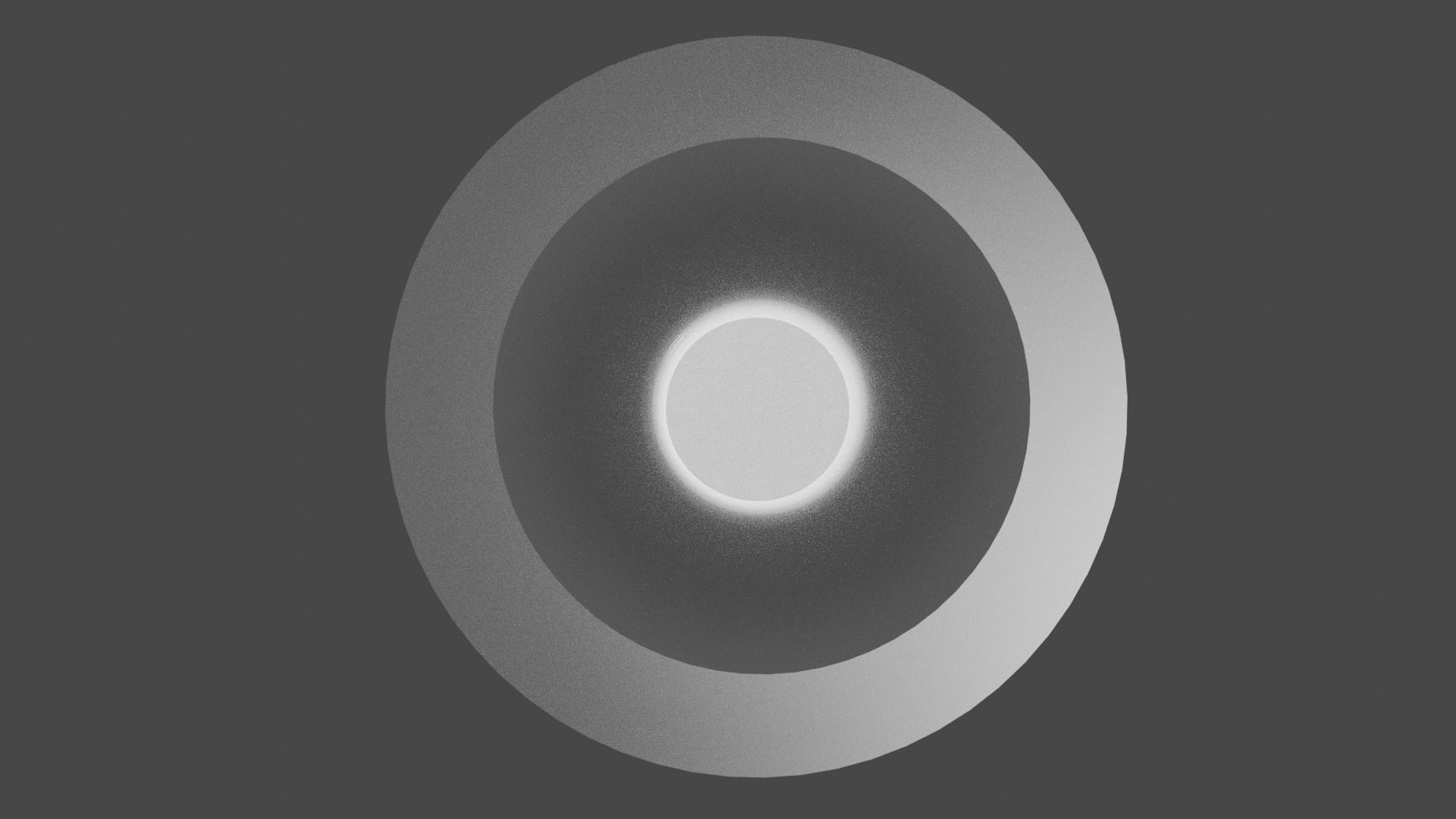 Minimalist white lamp 3D model_2