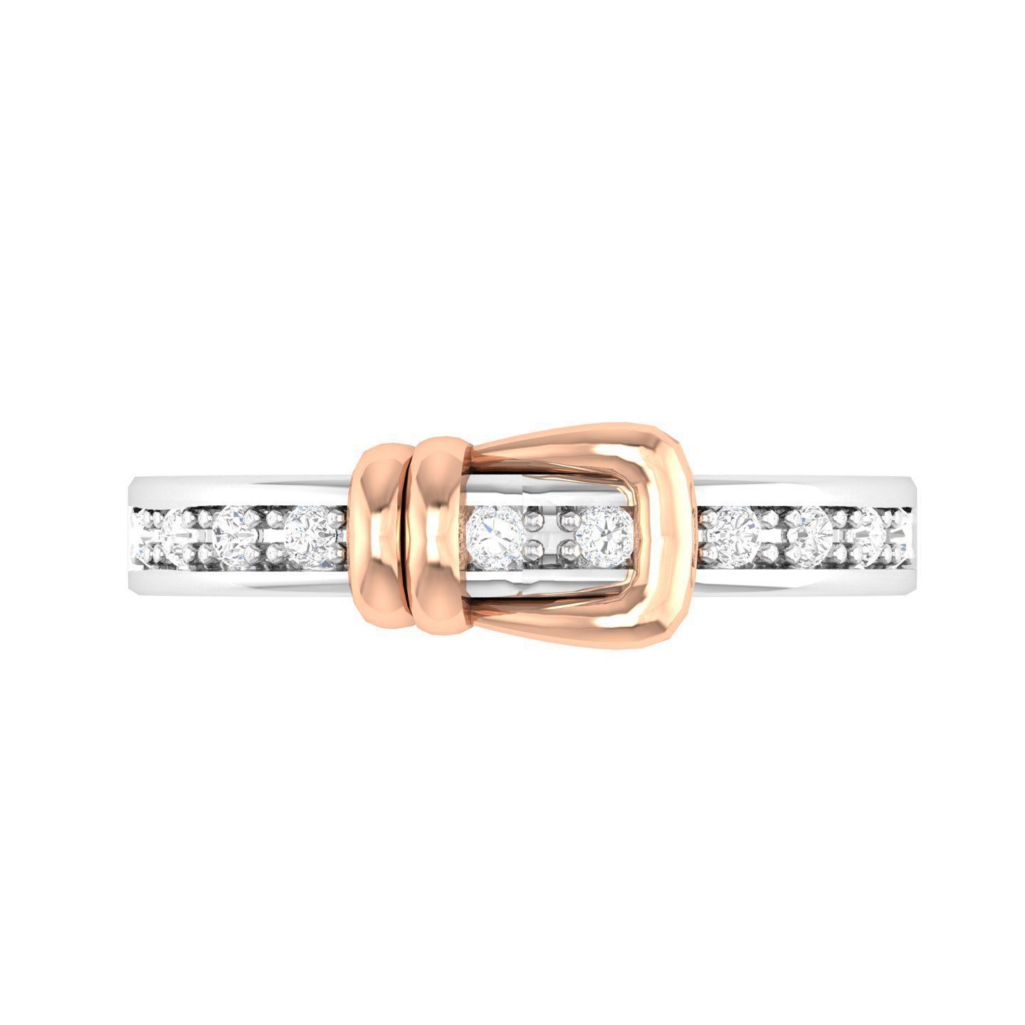 Belt Buckle Ring - 138241 3D print model_4