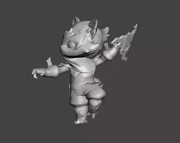 DWG Kennen 3D Model