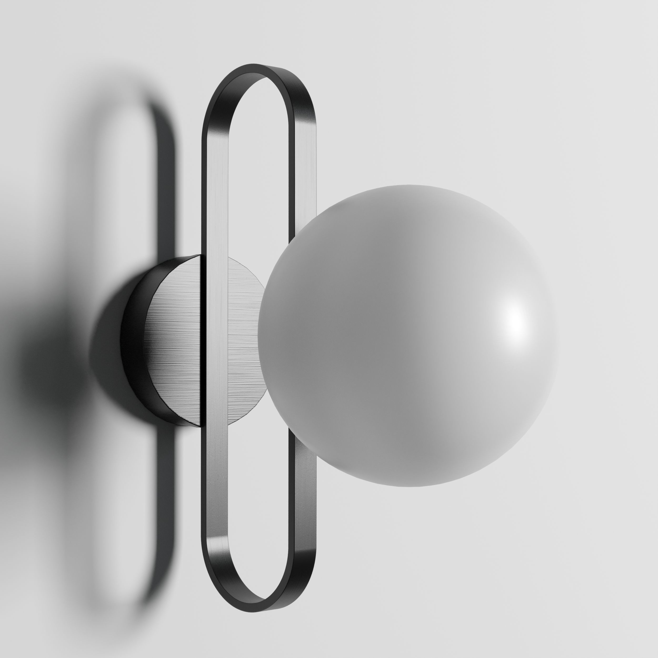 modern nordic wall lamp amara 3D model_1