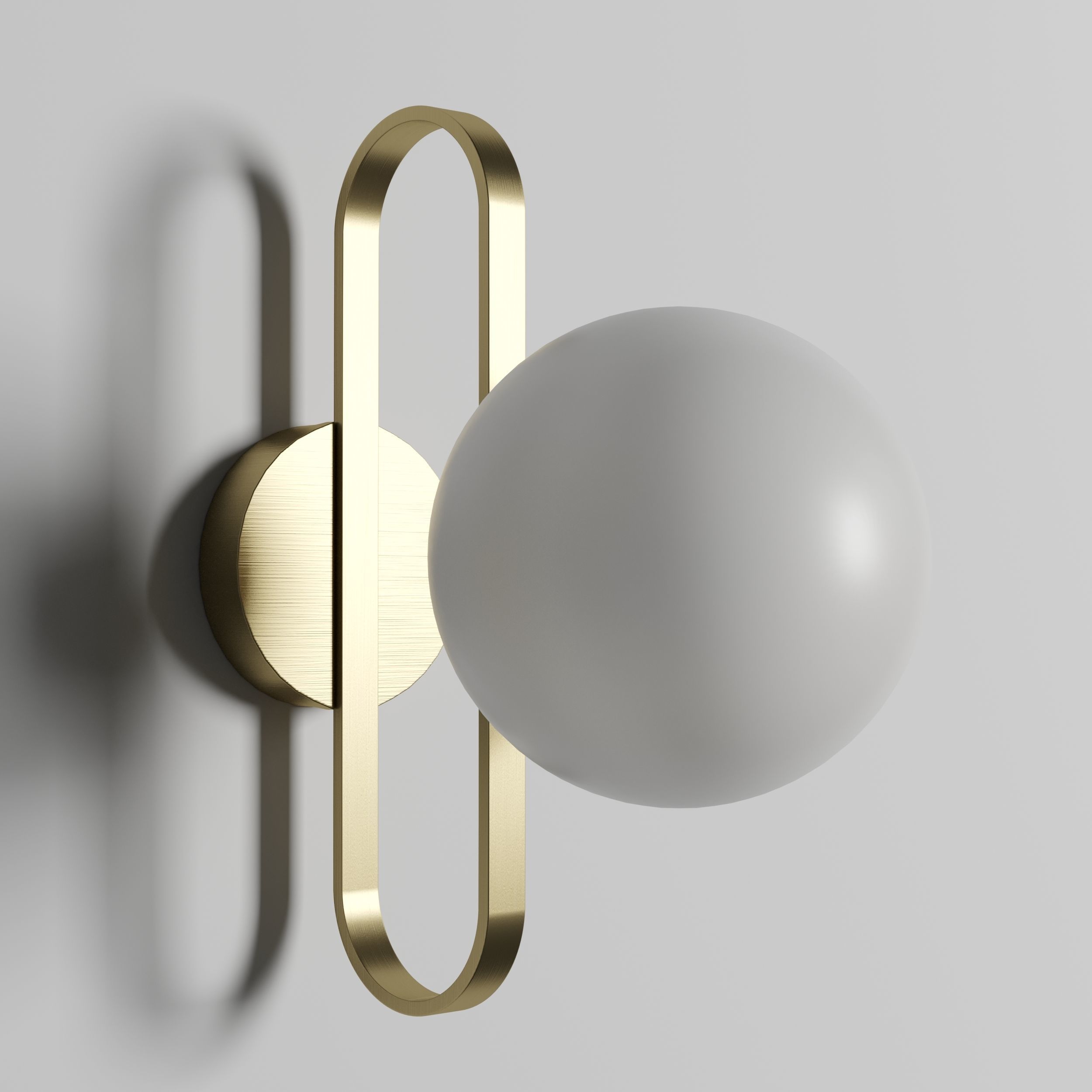 modern nordic wall lamp amara 3D model_3