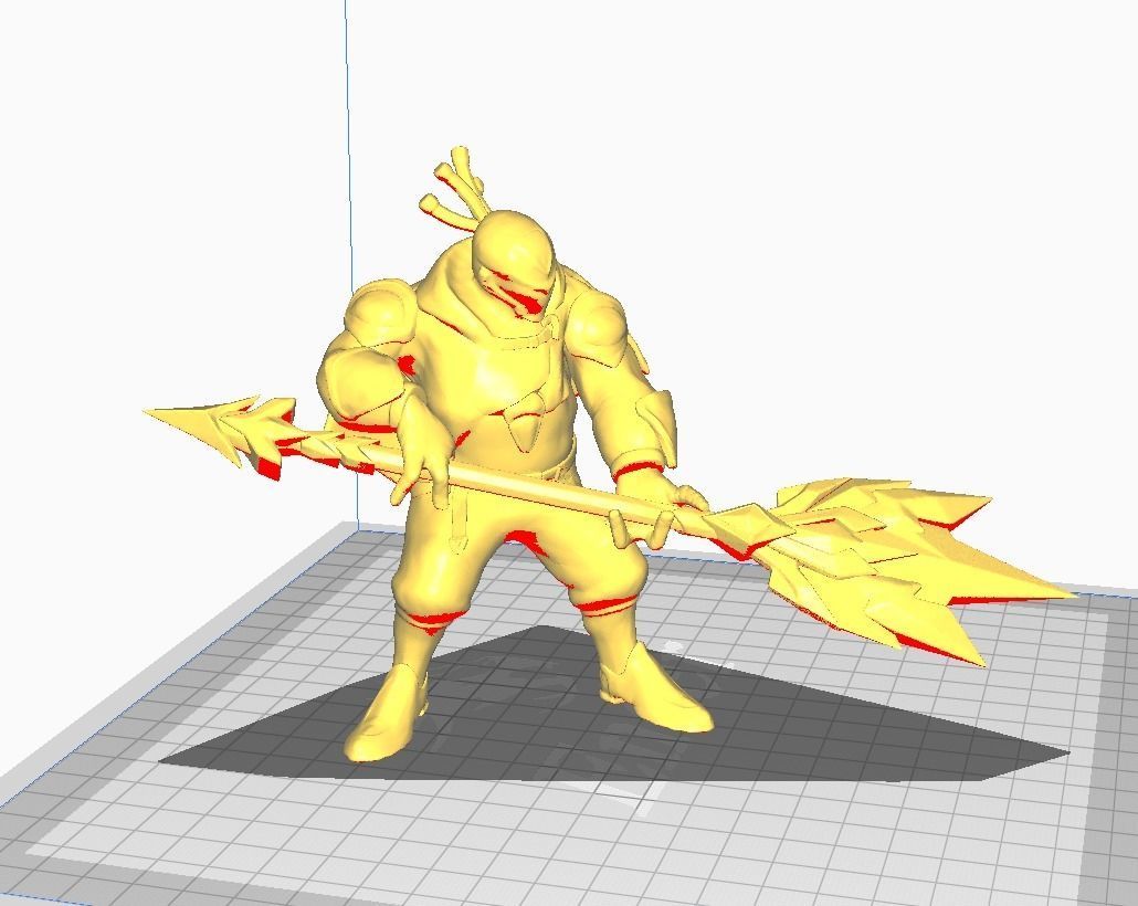 Conqueror Jax Prestige Edition 3D Model 3D print model_1