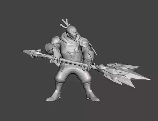 Conqueror Jax Prestige Edition 3D Model