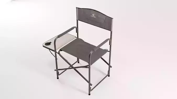 Folding Aluminum Camping Portable Lightweight Chair  3D model