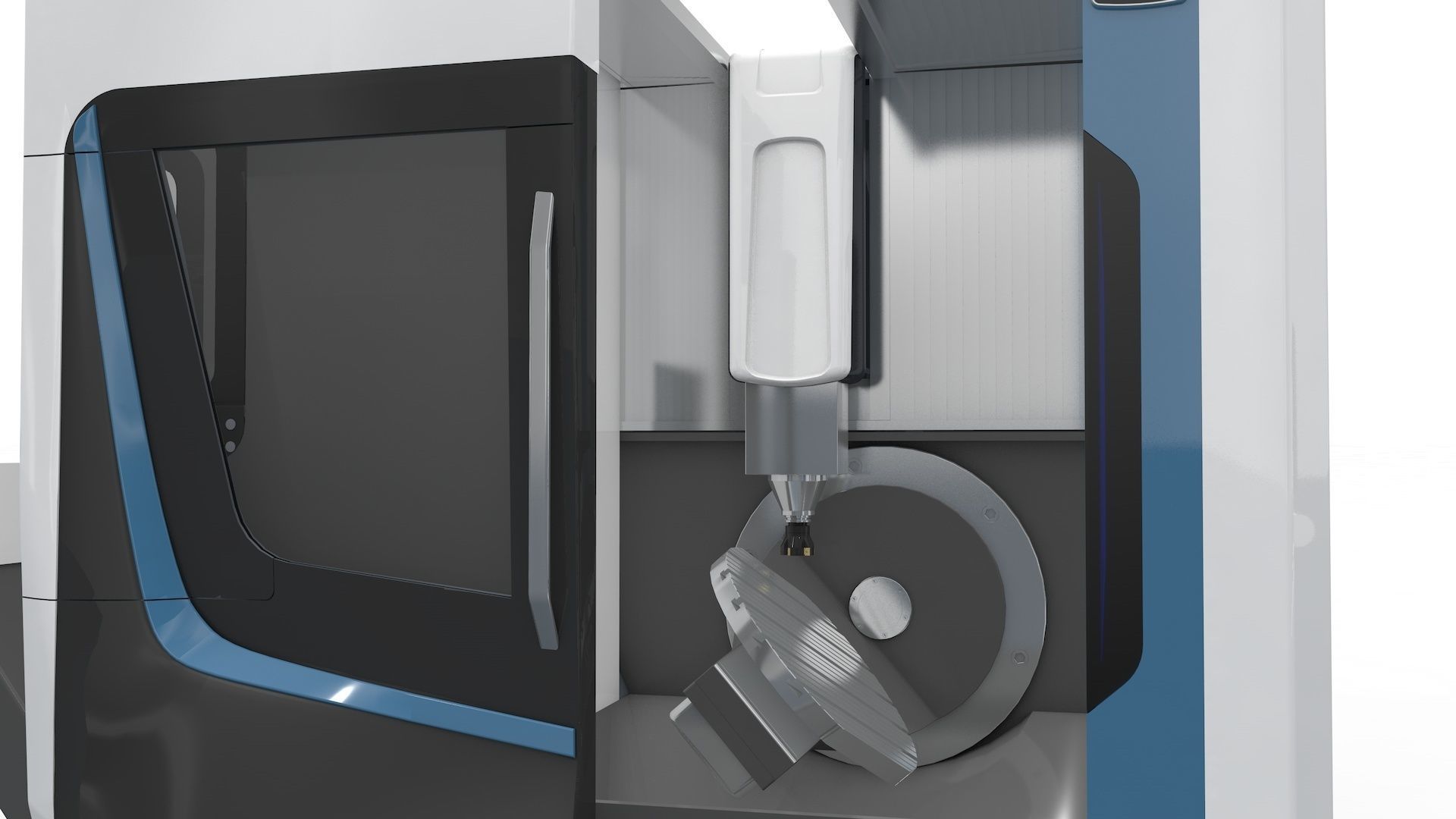 Milling Machine CNC  3D model_25