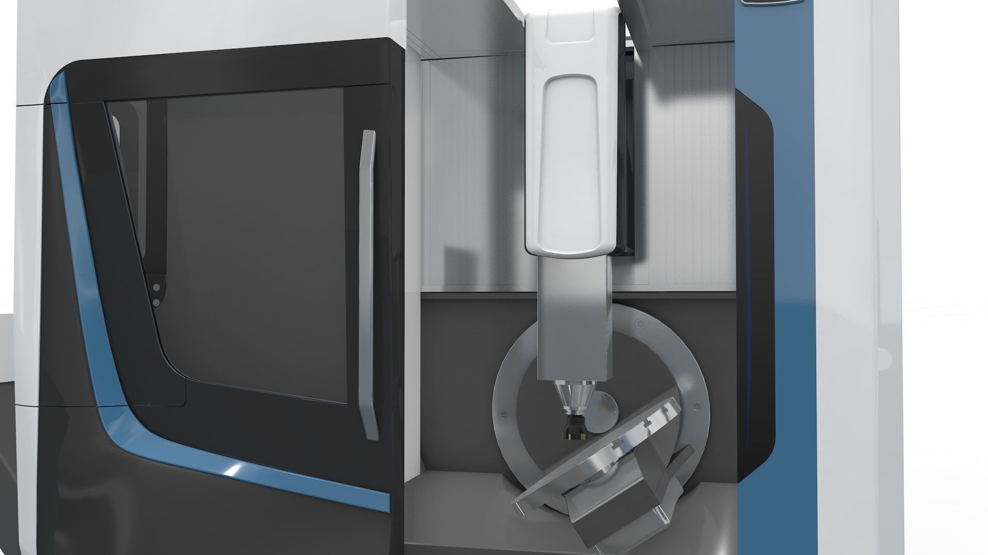 Milling Machine CNC  3D model_43