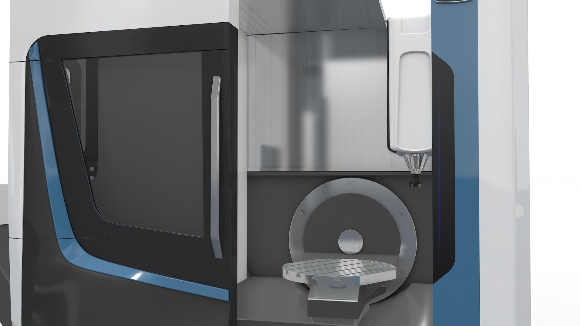 Milling Machine CNC  3D model_12
