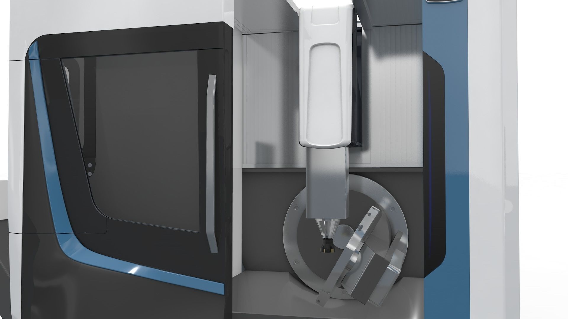 Milling Machine CNC  3D model_44
