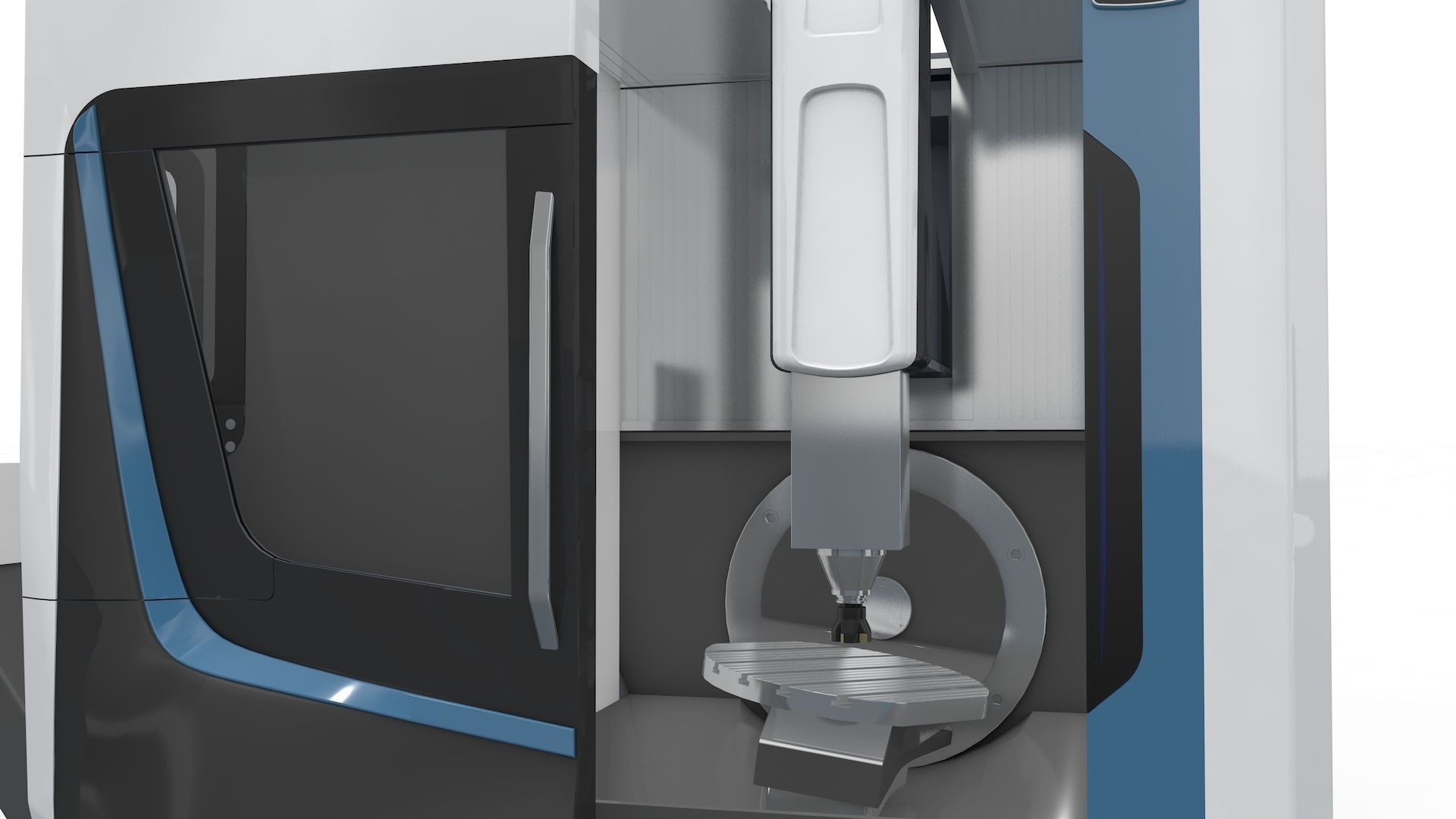 Milling Machine CNC  3D model_19