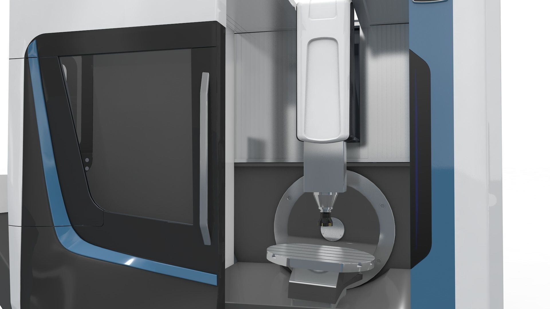 Milling Machine CNC  3D model_28