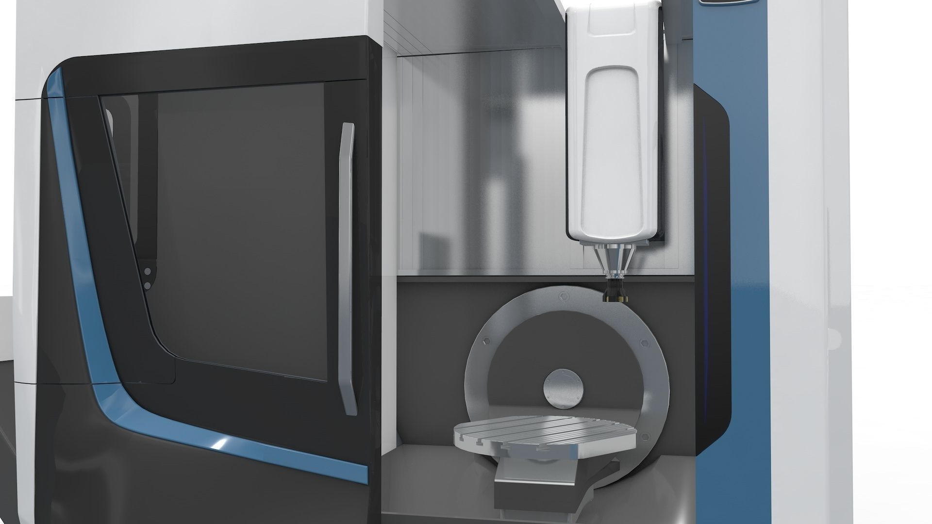 Milling Machine CNC  3D model_13