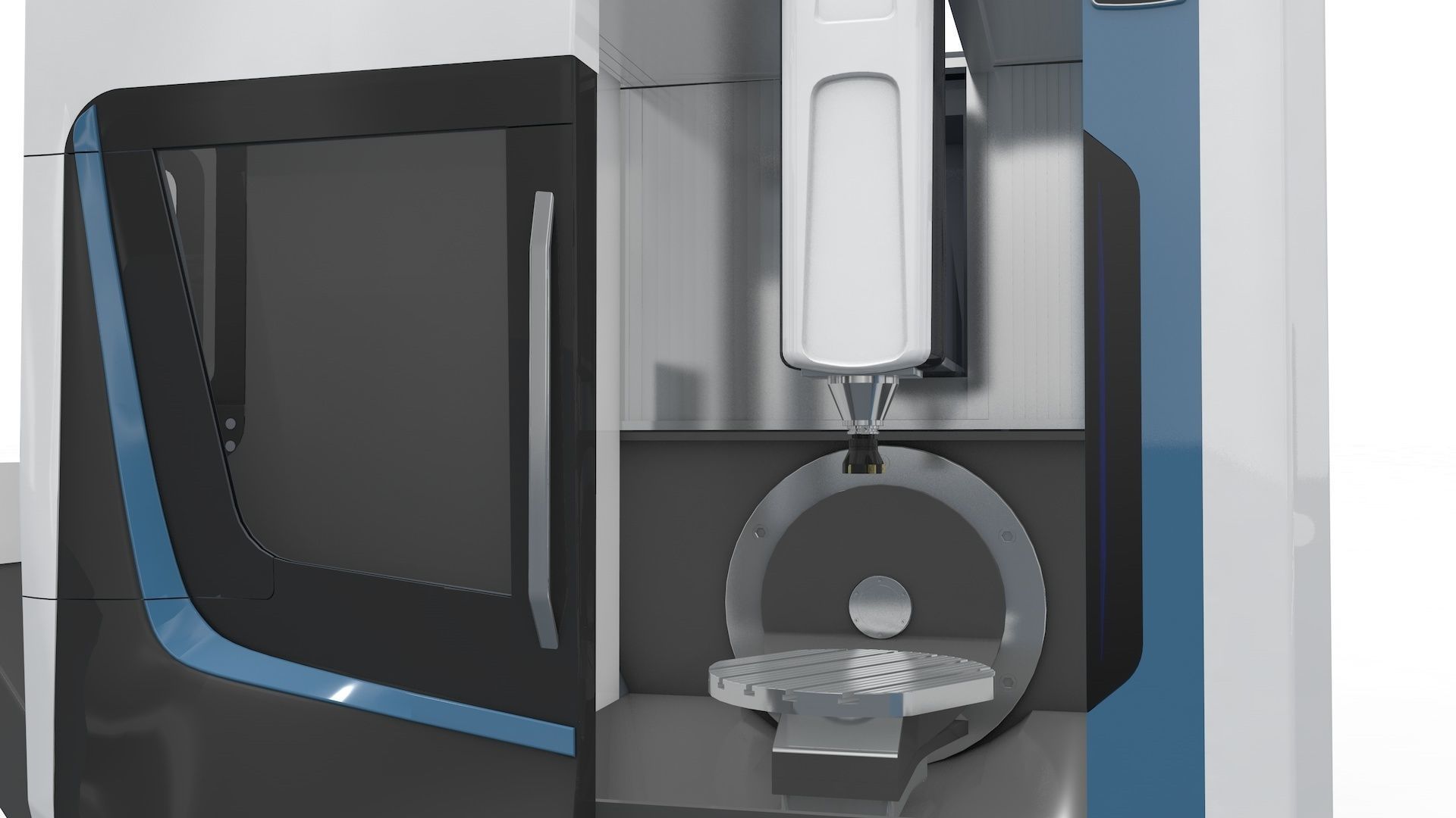 Milling Machine CNC  3D model_14