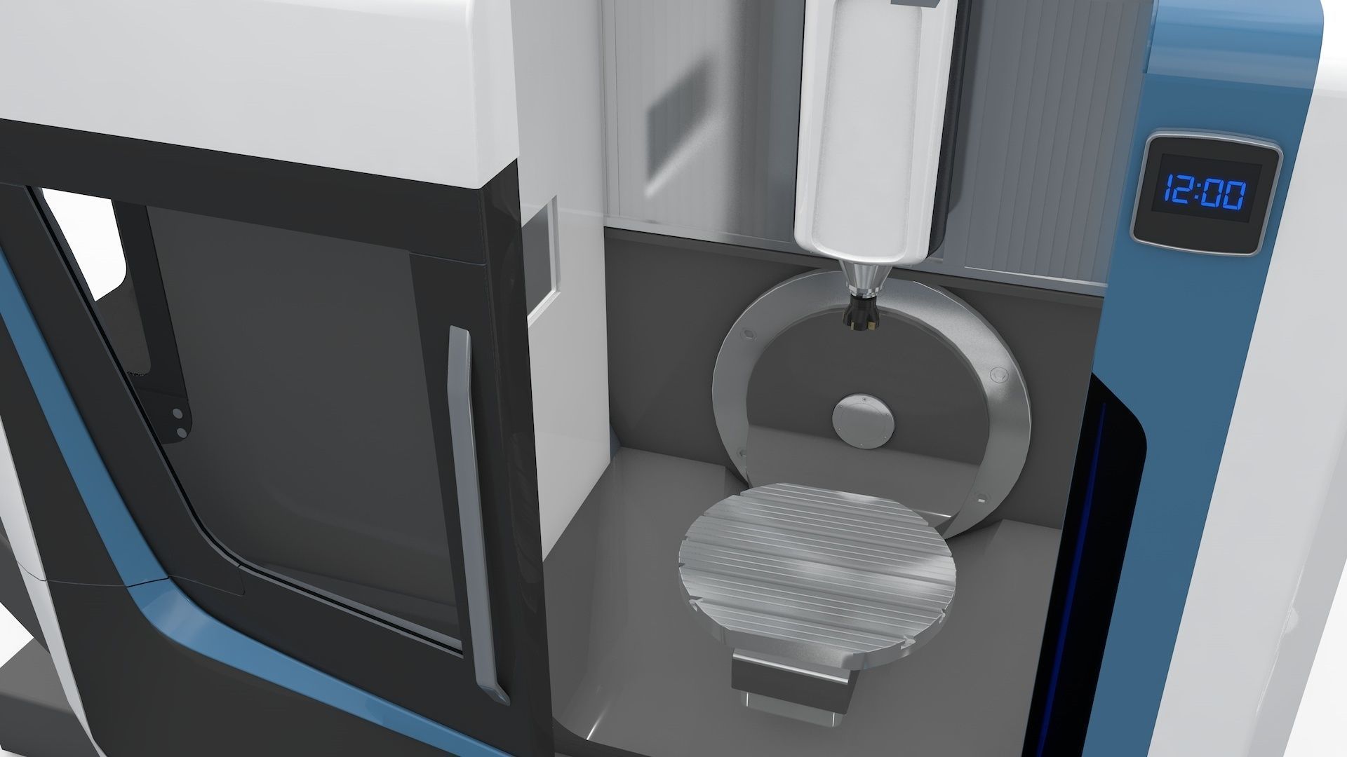 Milling Machine CNC  3D model_45