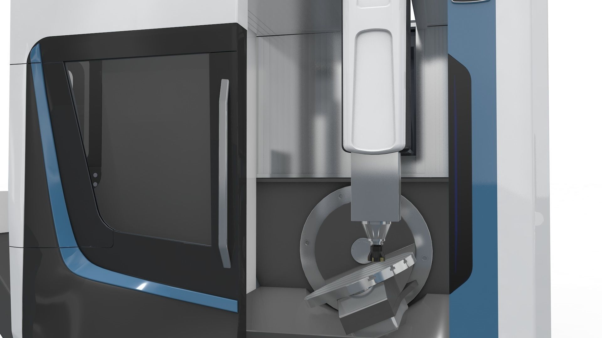 Milling Machine CNC  3D model_30