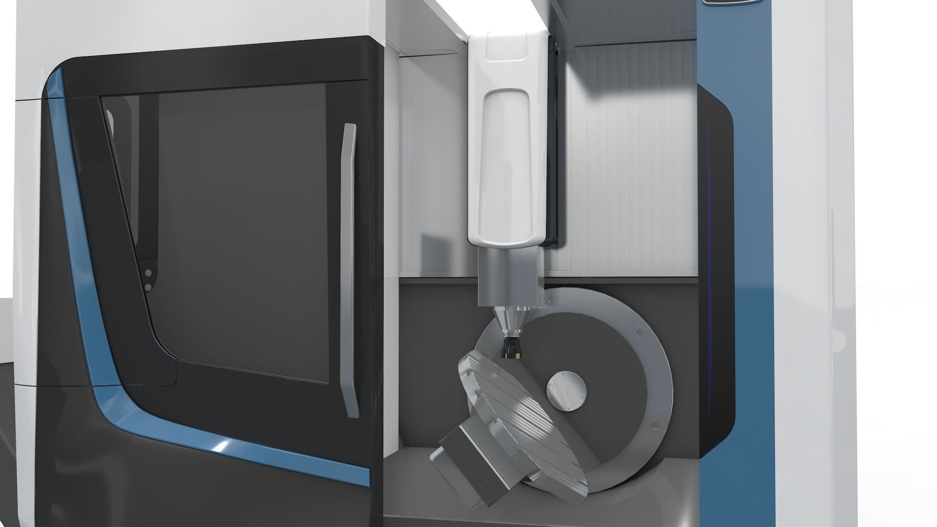 Milling Machine CNC  3D model_23