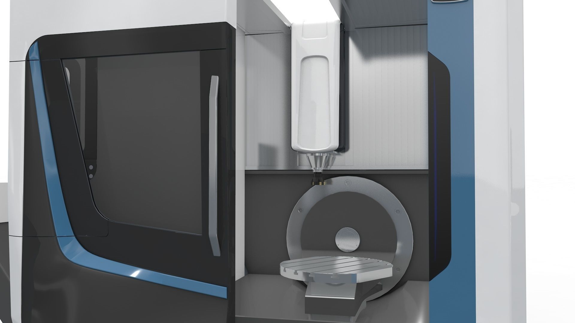 Milling Machine CNC  3D model_9