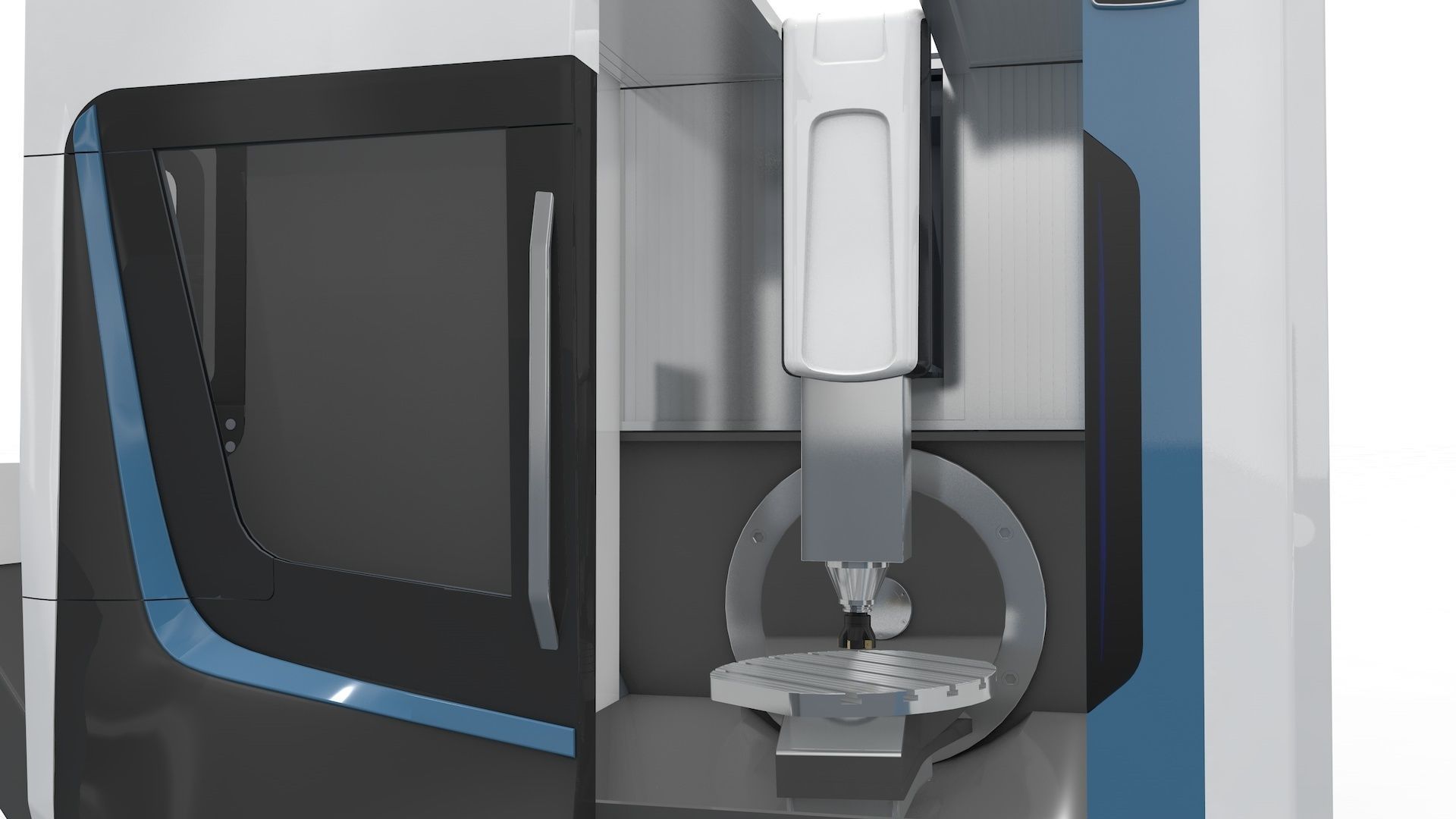 Milling Machine CNC  3D model_42