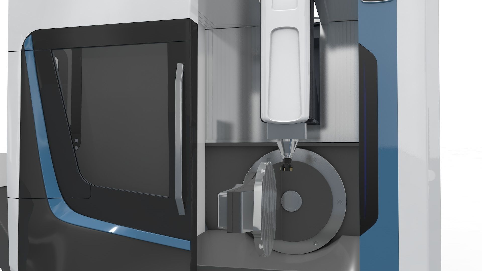 Milling Machine CNC  3D model_34