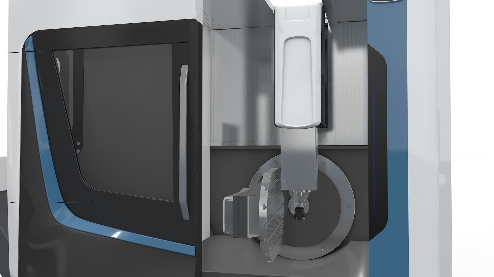 Milling Machine CNC  3D model_38