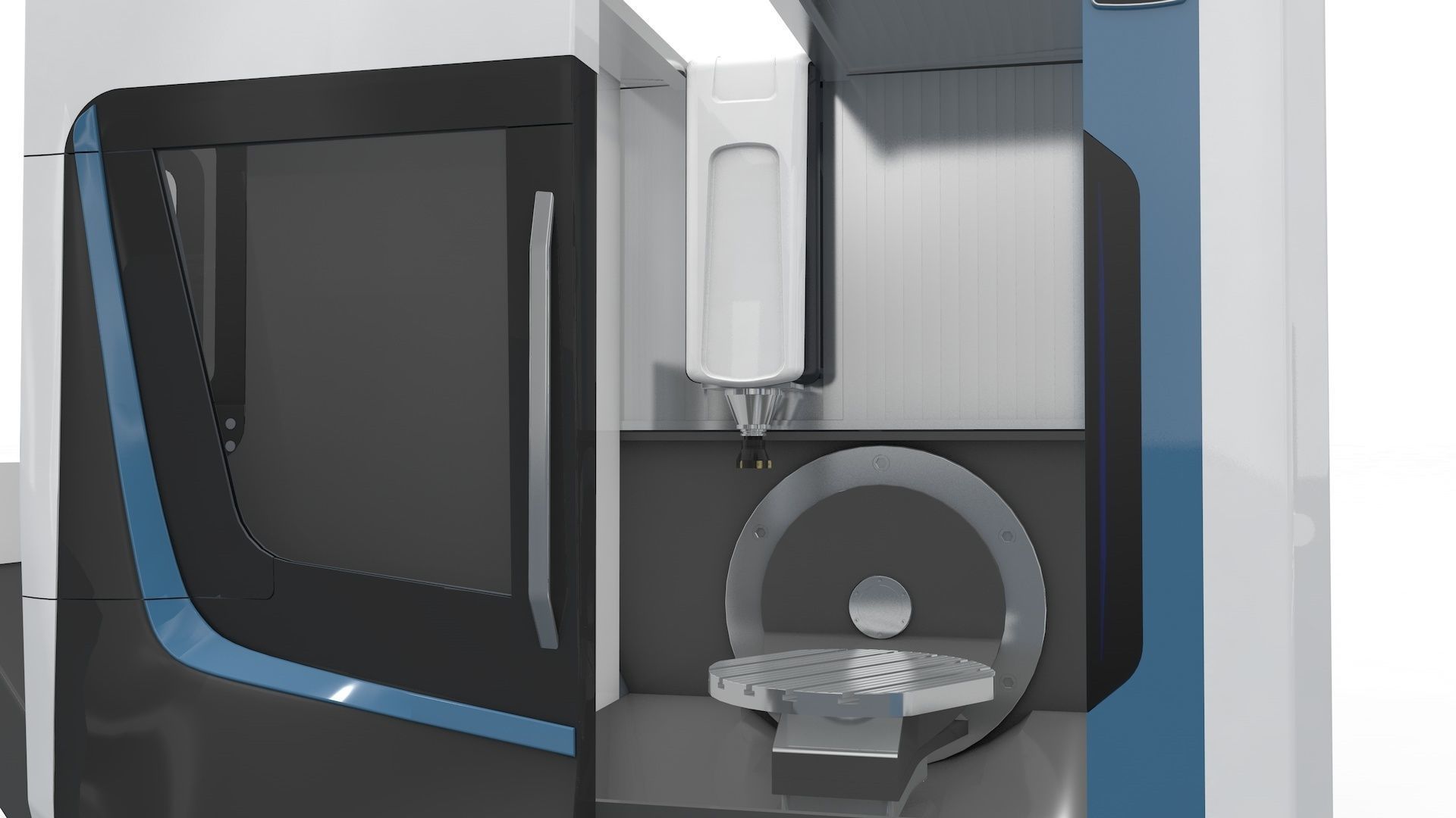 Milling Machine CNC  3D model_10
