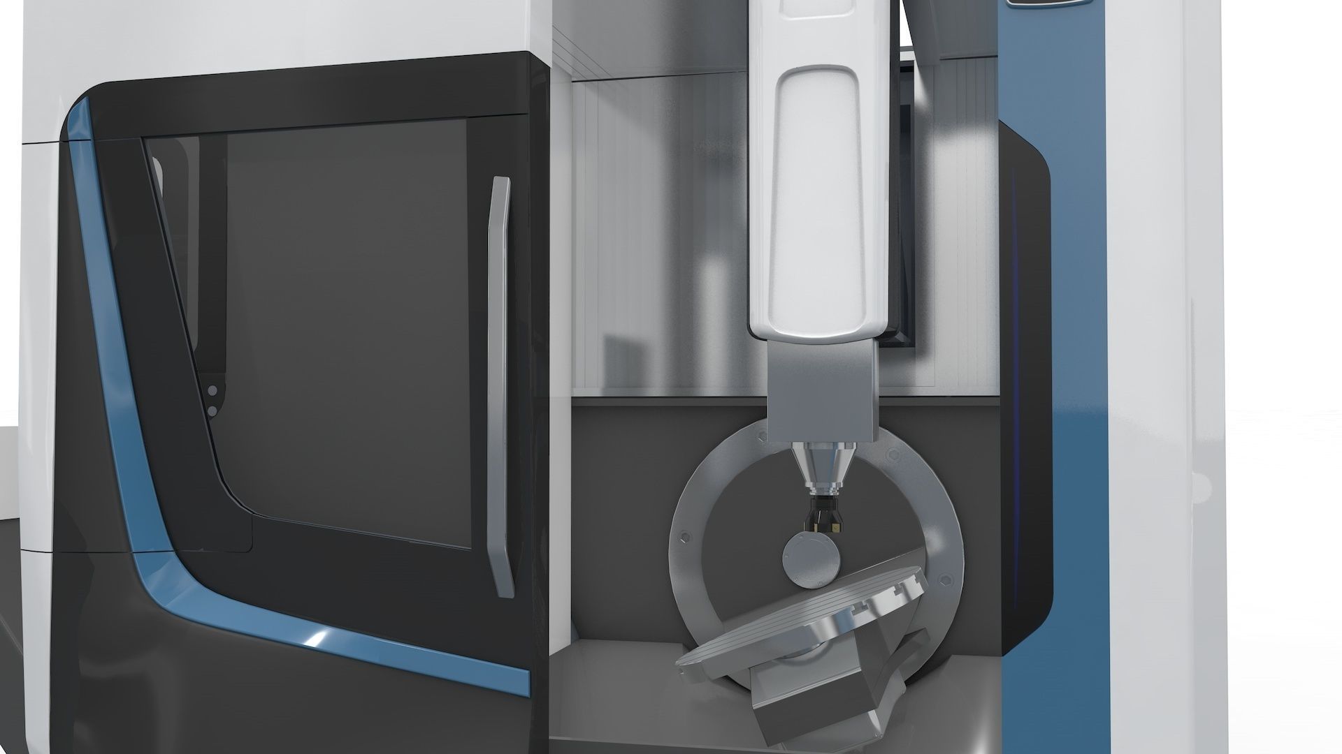 Milling Machine CNC  3D model_31
