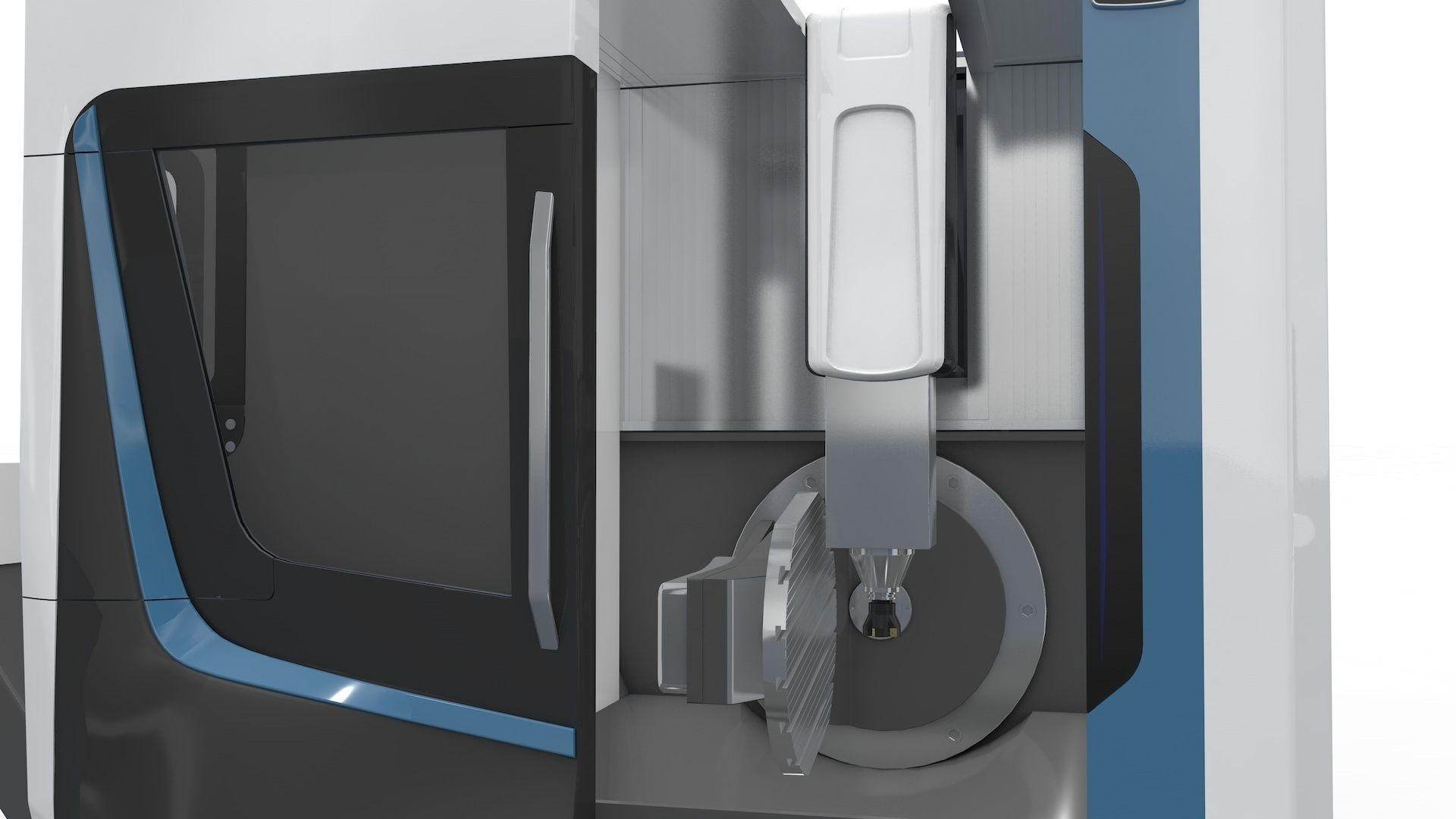 Milling Machine CNC  3D model_37
