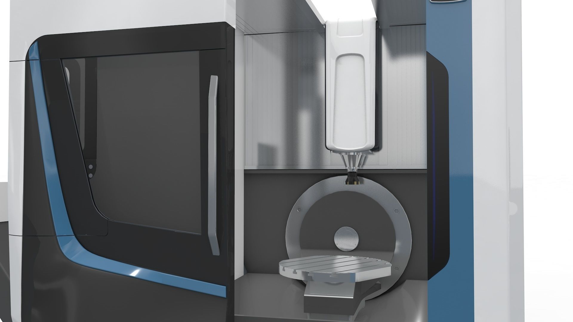 Milling Machine CNC  3D model_11