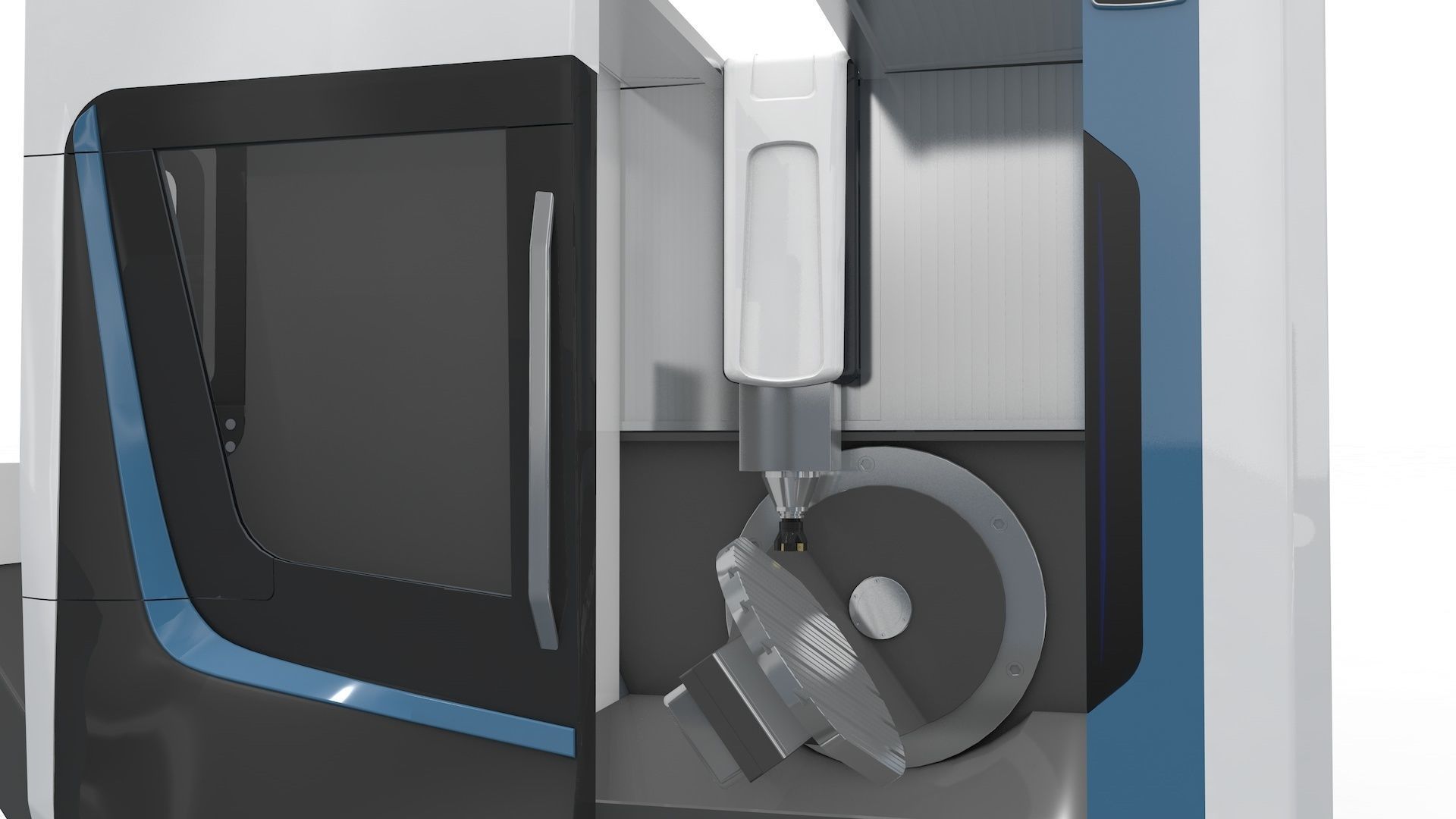 Milling Machine CNC  3D model_24