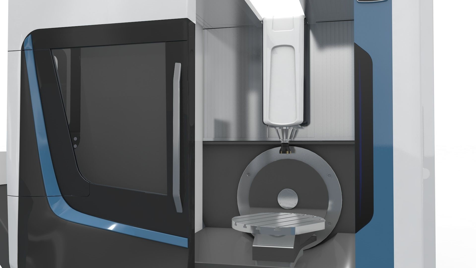 Milling Machine CNC  3D model_8