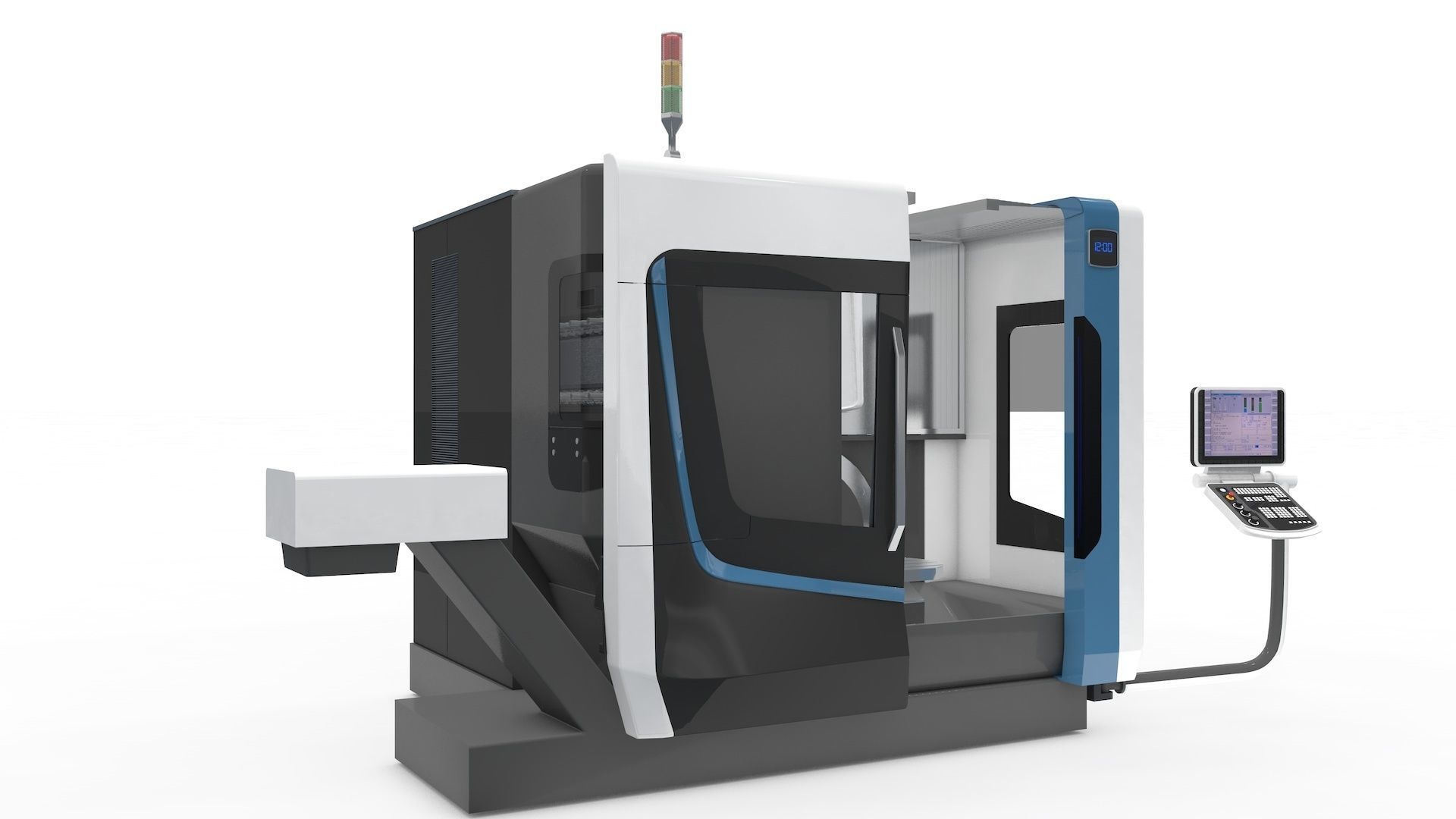 Milling Machine CNC  3D model_46