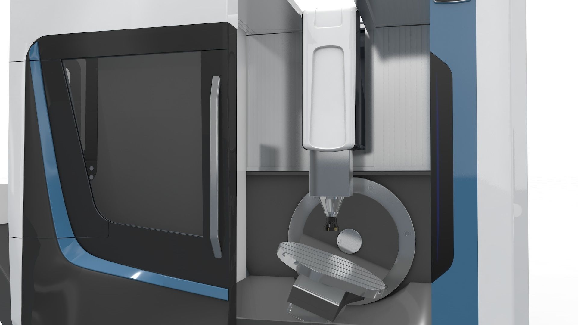 Milling Machine CNC  3D model_27