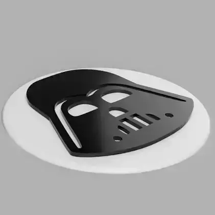 Coaster Darth Vader