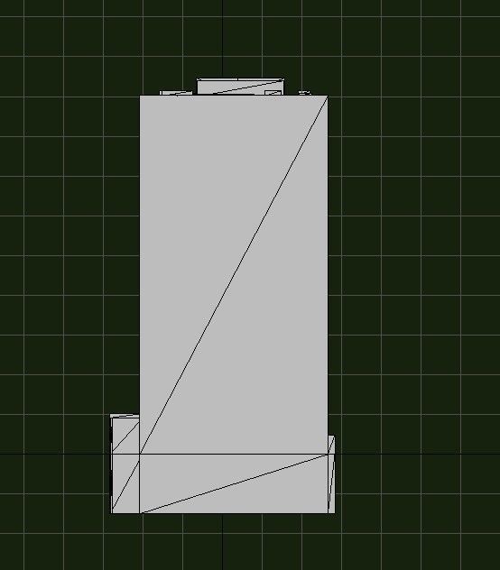 Philip Burton Federal Building Low-poly 3D model_26