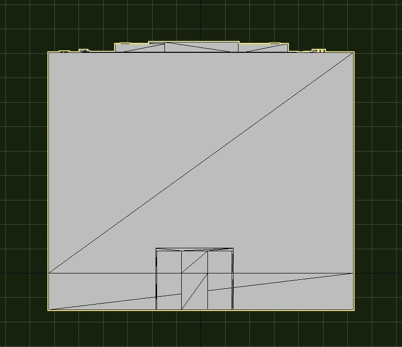 Philip Burton Federal Building Low-poly 3D model_25