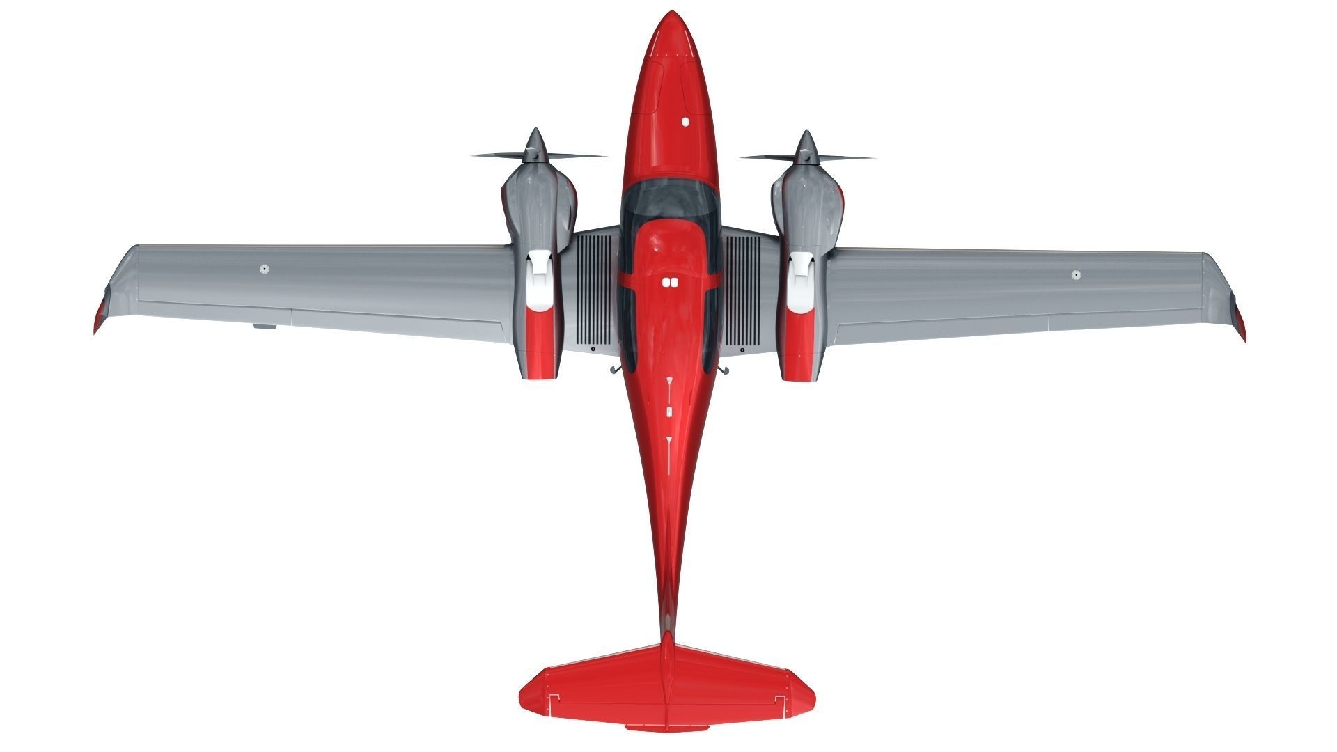 Diamond DA42 3D model_8