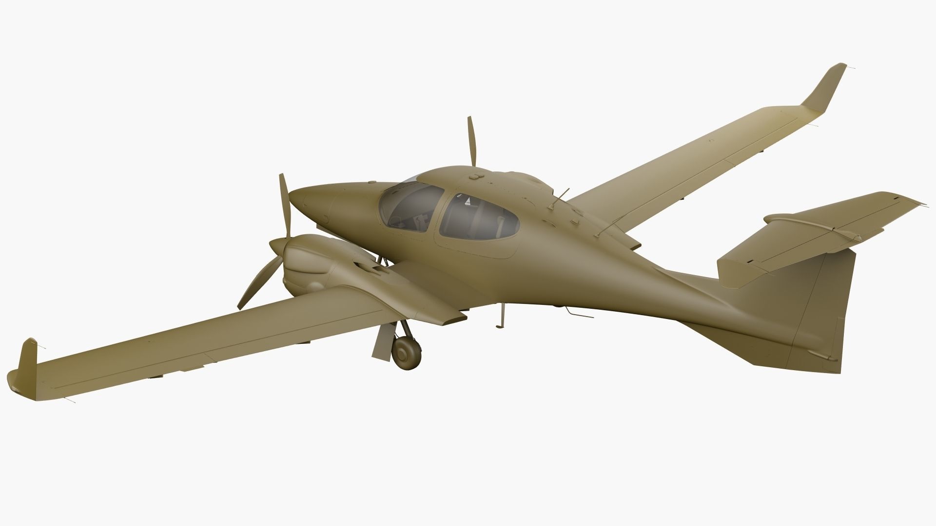 Diamond DA42 3D model_24
