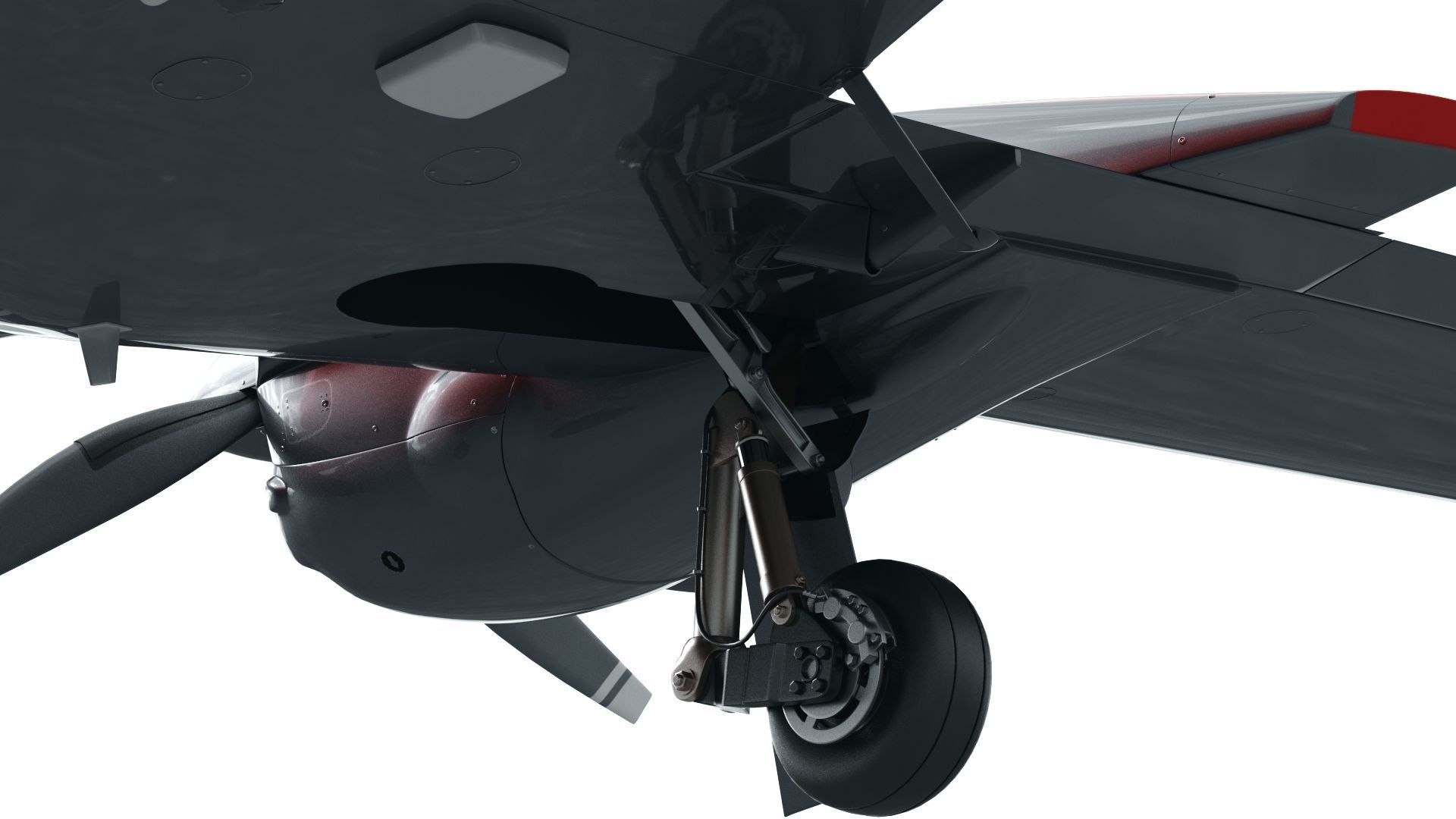 Diamond DA42 3D model_17