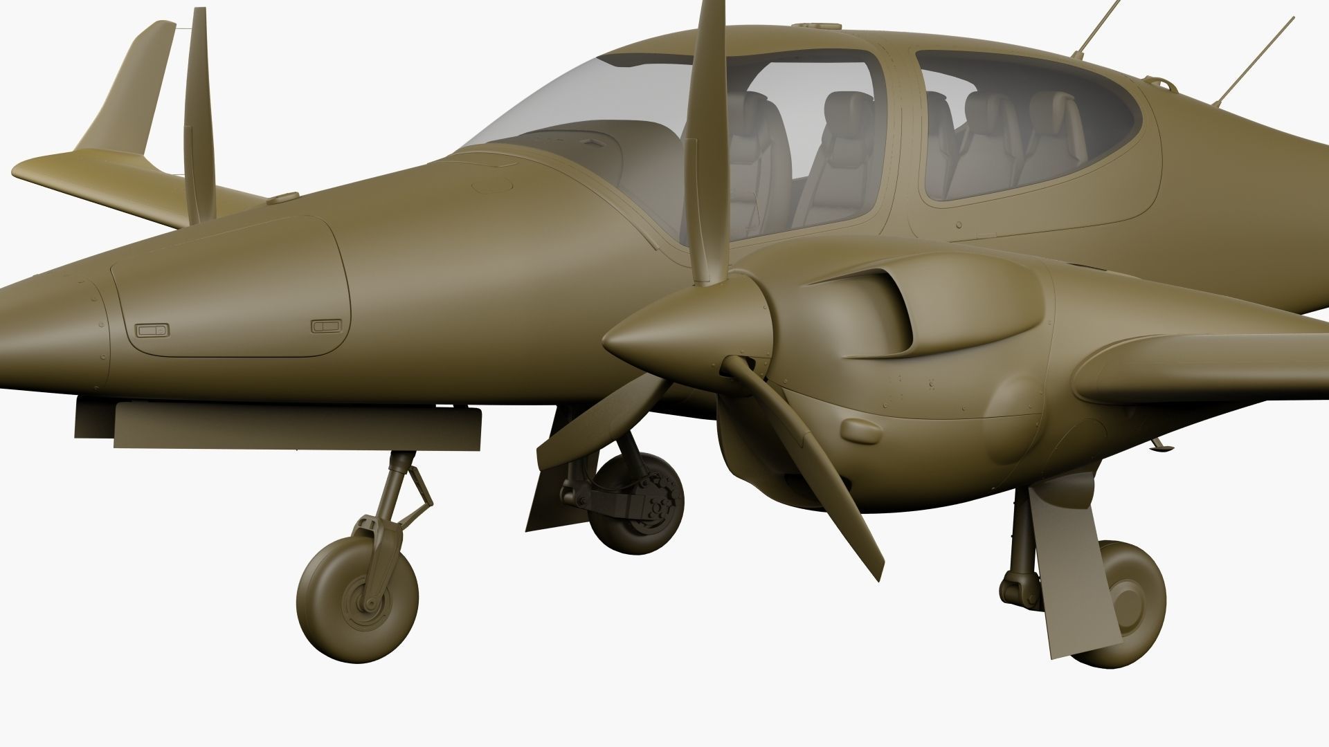 Diamond DA42 3D model_27