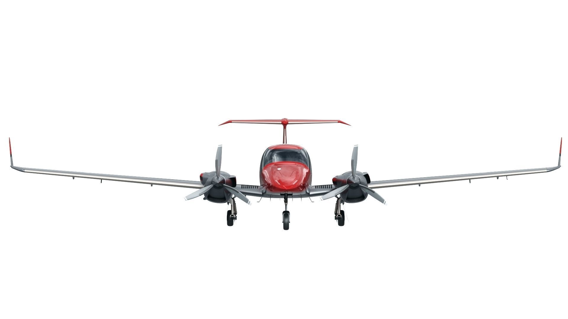 Diamond DA42 3D model_6