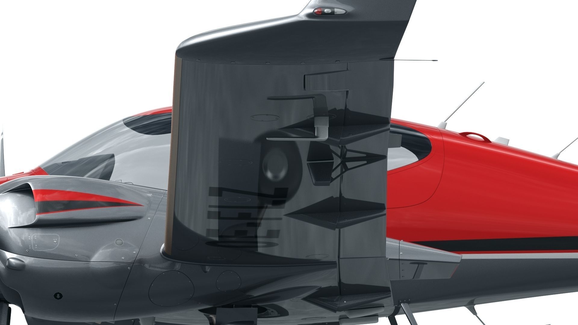 Diamond DA42 3D model_22